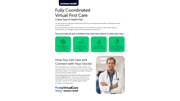 Media for What is myVirtualCare?